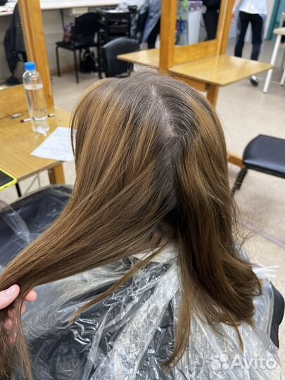 Окраска волос