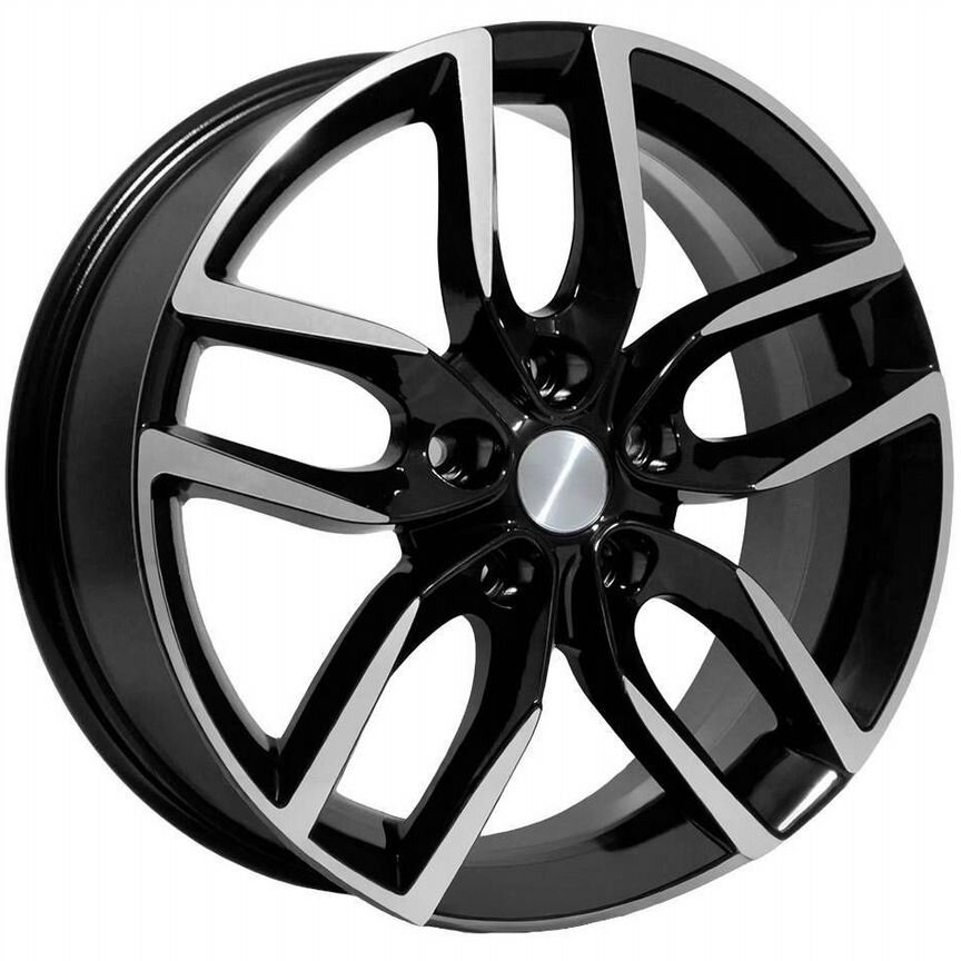 Диски Khomen KHW1708 6.5x17 5x114.3 ET45 D54.1 Black-FP