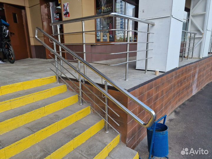 Перила из нержавейки