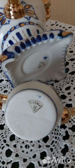 Самовар сувенирный гжель СССР