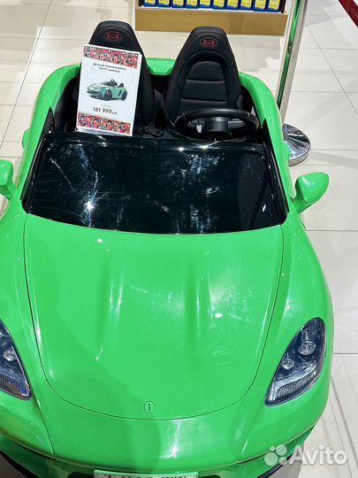Детский электромобиль бу Porshe Cayman