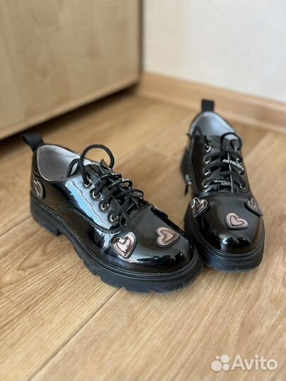 Полуботинки школьные для девочки