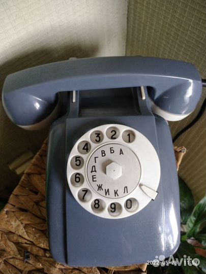Дисковый телефон СССР 1965г