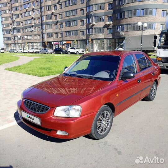 Hyundai Accent 1.6 МТ, 2007, 222 777 км