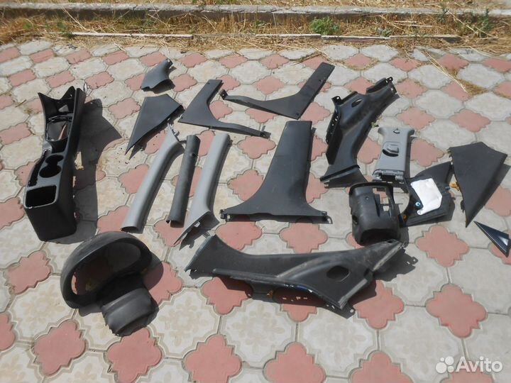 Обшивка пластик накладка салона Солярис Solaris