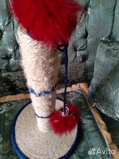 Когтеточка столбик для кошки