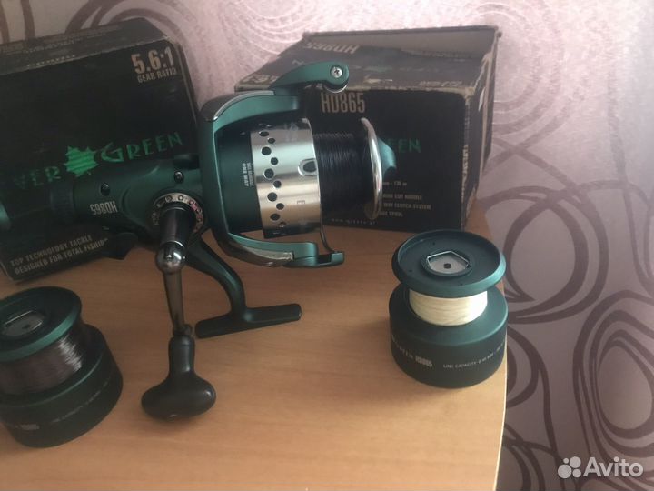 Катушки mikado ever green HD 865