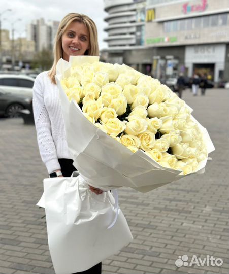 Розы букет 51 101 201