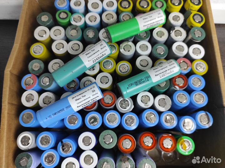 Аккумуляторы Li-ion 18650