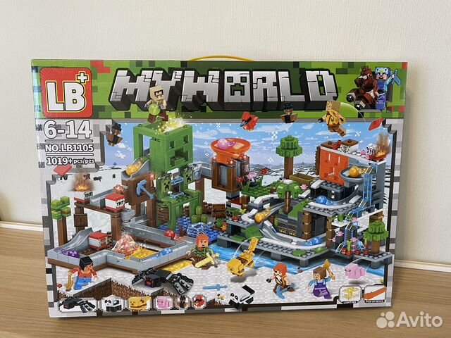 Лего Майнкрафт Шахта Крипера