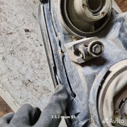 Стекло фары левое дефект opel astra g