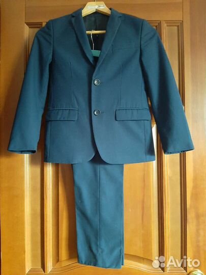 Школьный костюм для мальчика 140 синий