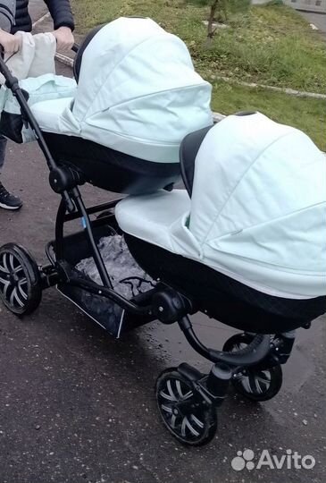 Коляска для двойни 2 в 1