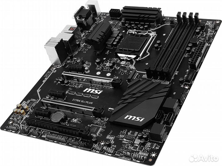 Материнская плата MSI Z170A SLI plus и i5 6600k