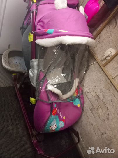 Коляска санки