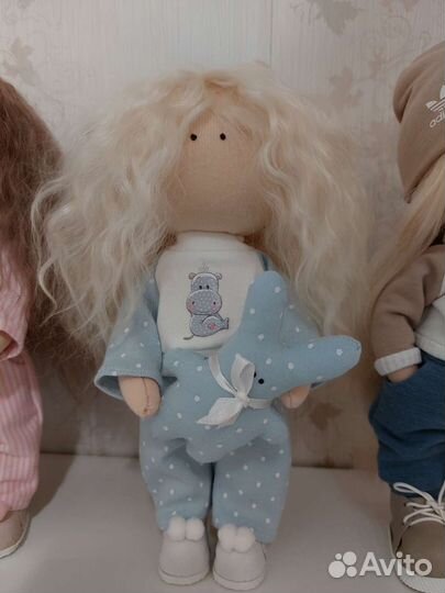 Интерьерная кукла ручной работы