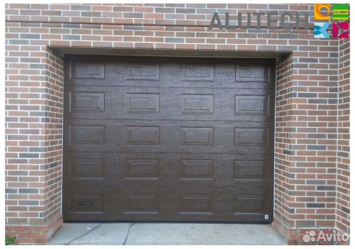 Гаражные ворота alutech