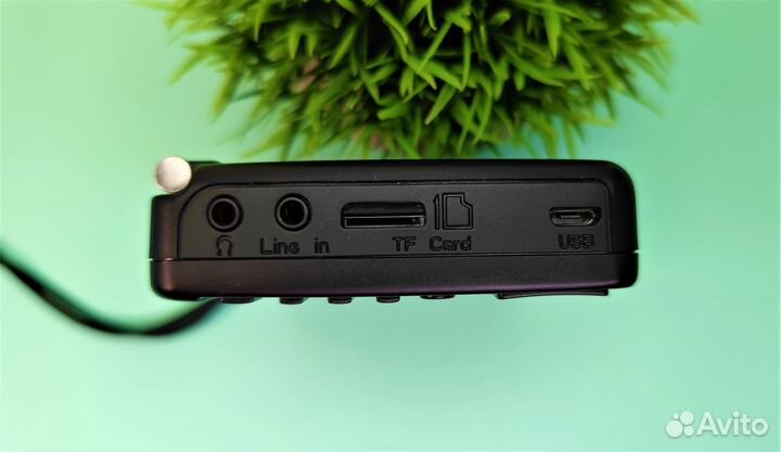 Радиоприемник Retekess V115 с диктофоном и плером