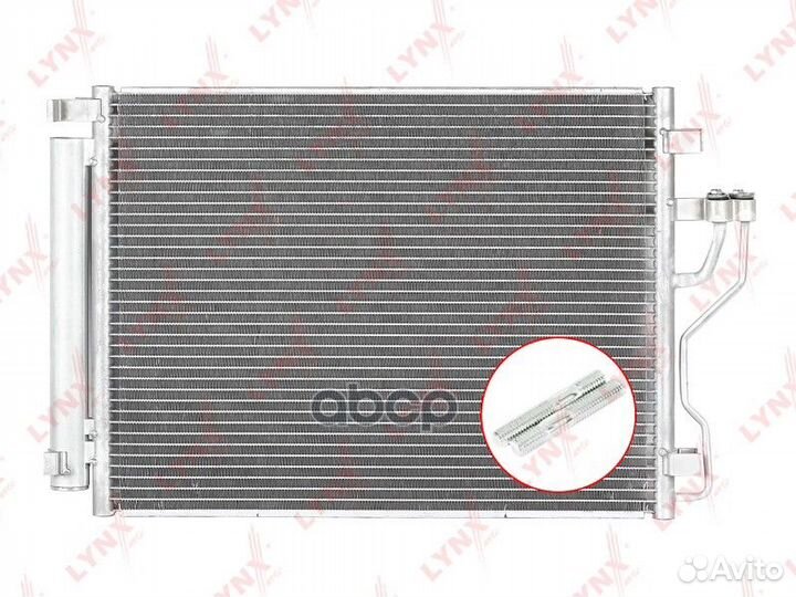 Радиатор кондиционера с осушителем RC0308 lynxauto