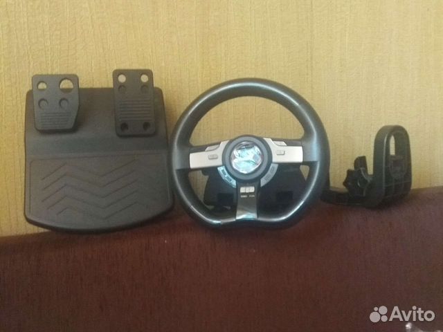 Genius Игровой руль с педалями для пк купить в Москве | Электроника | Авито