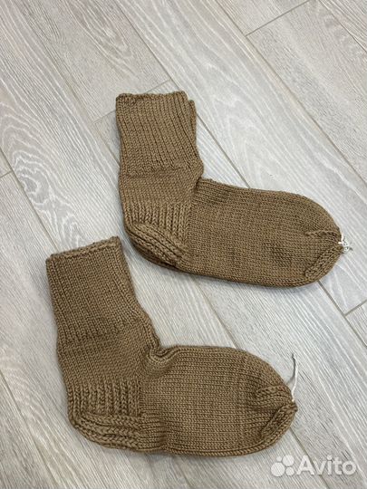 Носки, следки вязаные