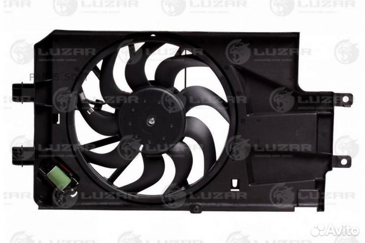 Вентилятор двигателя Лада 2190 Гранта (15) (с кожу