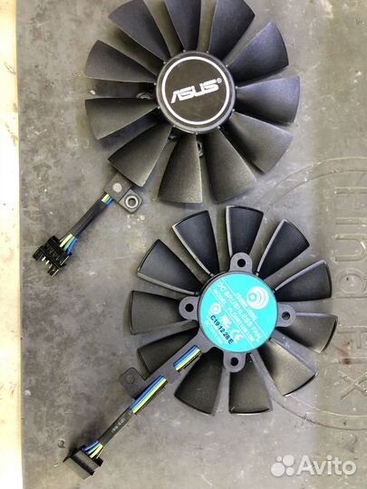 Вентиляторы для видеокарт Asus