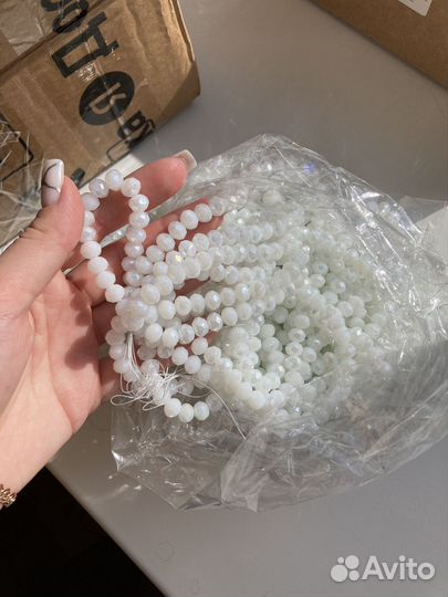 Хрустальные бусины 8мм 30 нитей