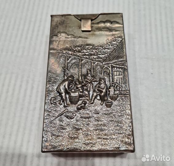 Hans Jensen Портсигар ручная работа Дания 1940г
