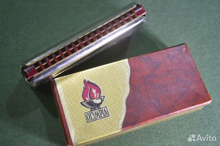 Губная гармошка двусторонняя, гармоника 