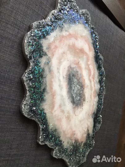 Поднос/ подставка из эпоксидной смолы