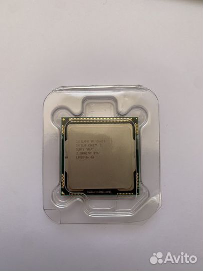 Intel Core i5-650 Clarkdale, 2 x 3200 мгц + Кулер