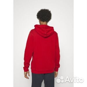 Худи boss, ярко-красный