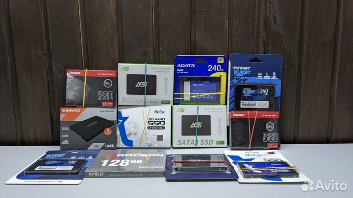 Ssd / ssd m2 новые и бу от 120gb до 1tb