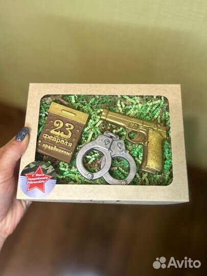 Шоколадные наборы на 23 февраля