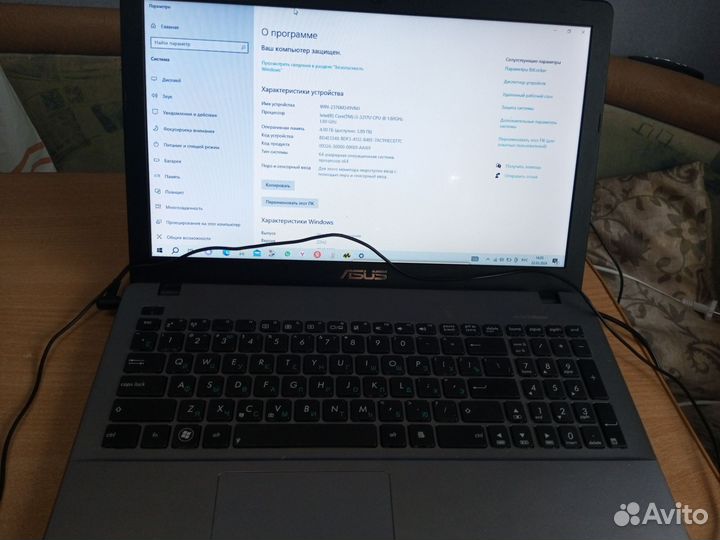 Ноутбук asus