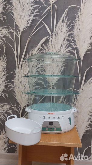 Пароварка supra абсолютно новая