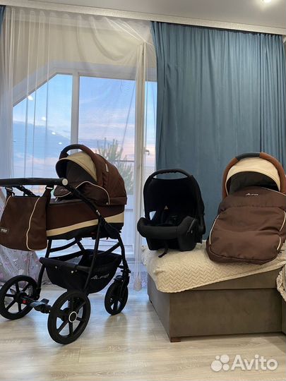 Коляска rico basic 3 в 1