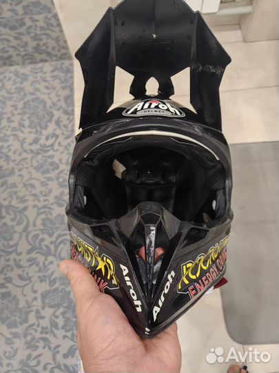 Шлем кроссовый Аiroh Terminator Rockstar