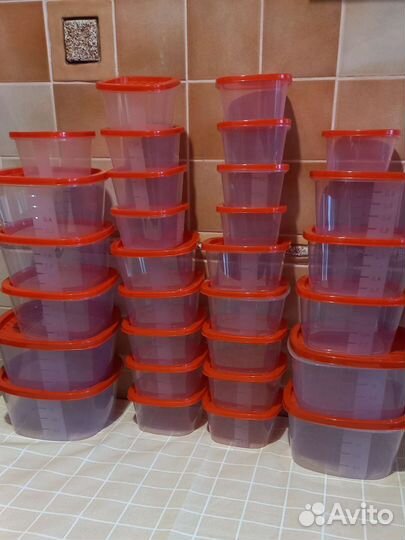 Набор контейнеров 30 шт и 14 шт