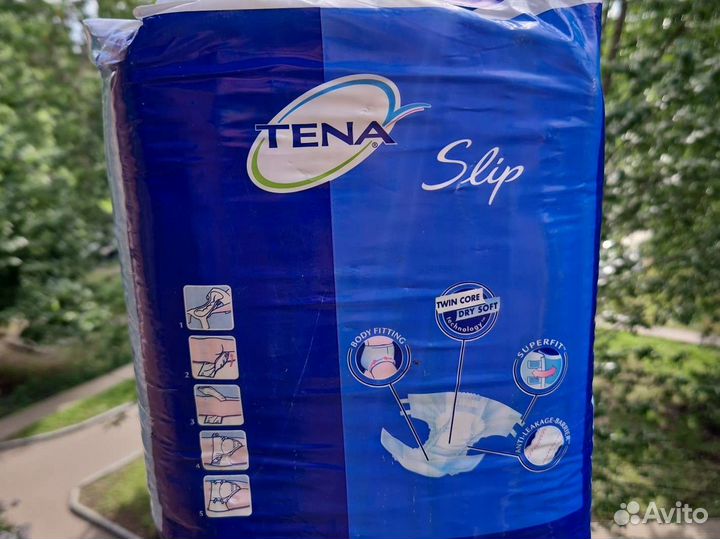 Памперсы для взрослых 2 размер Tena Slip