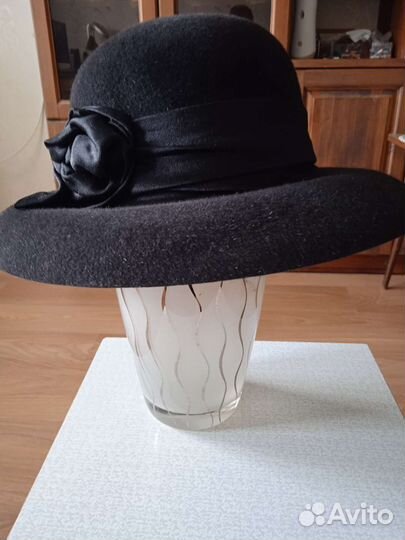 Шляпа фетровая женская новая