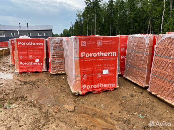 Керамические Блоки Porotherm 38 Thermo