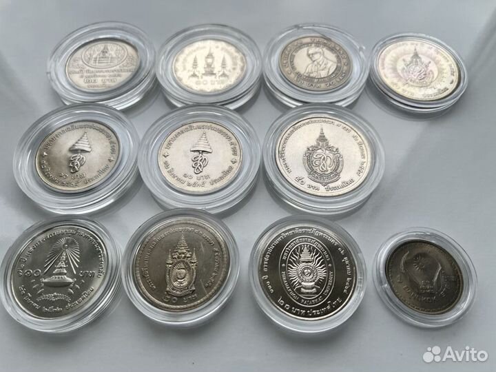 Монеты Таиланда UNC