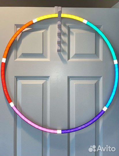 Обмотка обруча для художественной гимнастики