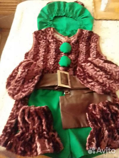 Новогодний костюм мишка