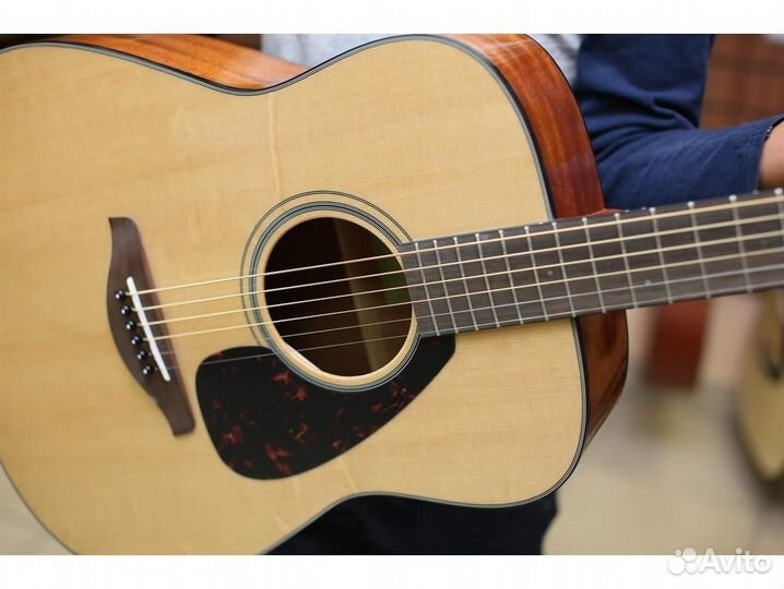 Yamaha FG800 natural акустическая гитара