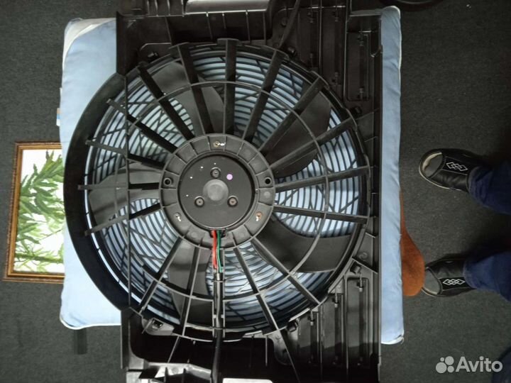 Вентилятор кондиционера bmw x5 е53