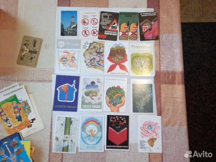 Карманные календарики СССР