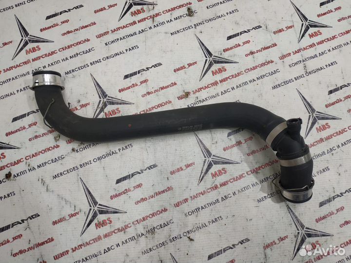 Патрубок радиатора верх m272 w211 Mercedes